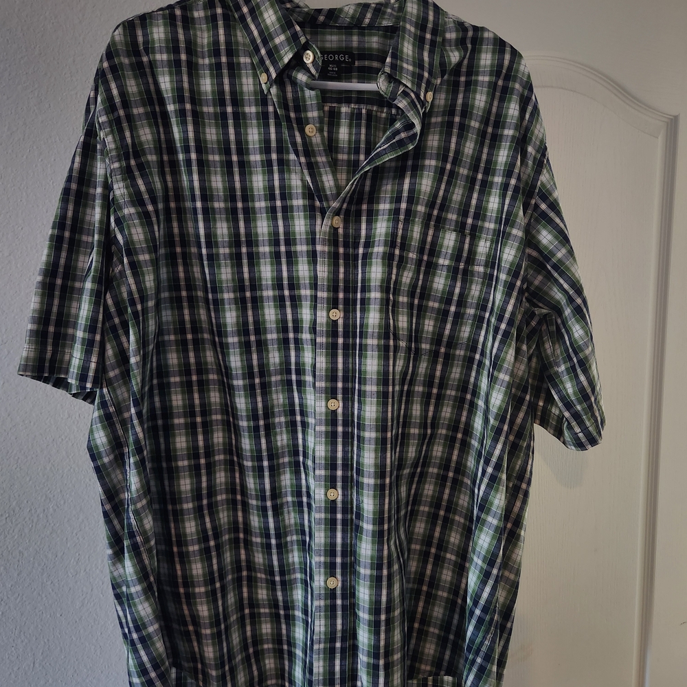 Mens Dress Shirts BUNDLE of 3 XL Vanhausen, George And Grand Slam Performance - Picture 2 of 12